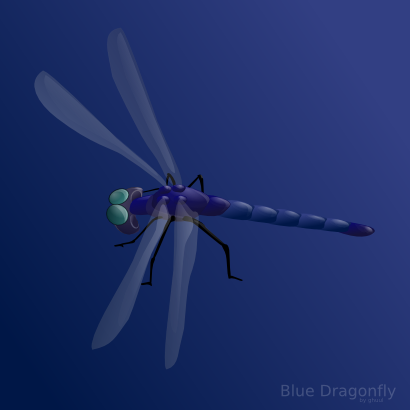 Download free animal insect dragonfly icon